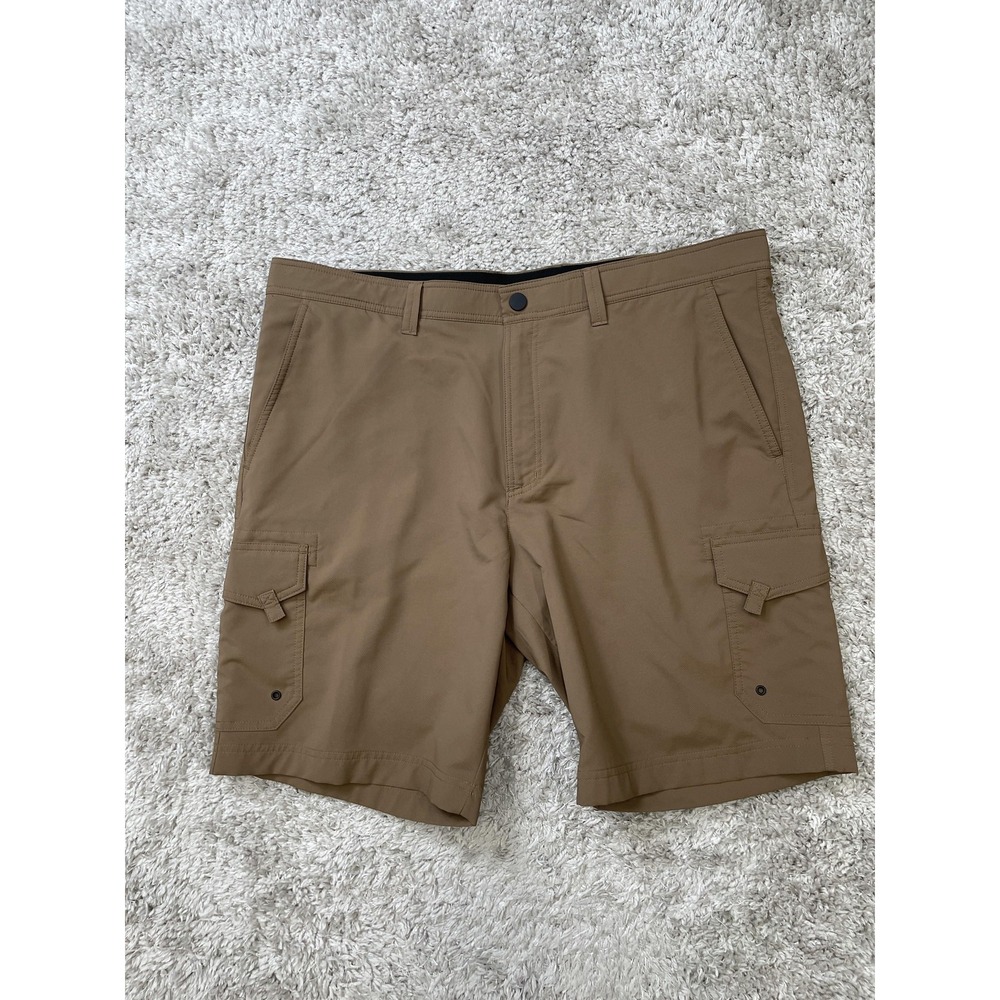 Solaris Cargo Shorts Mens 40 Stretch Polyester Spandex Outdoor Hiking Pockets